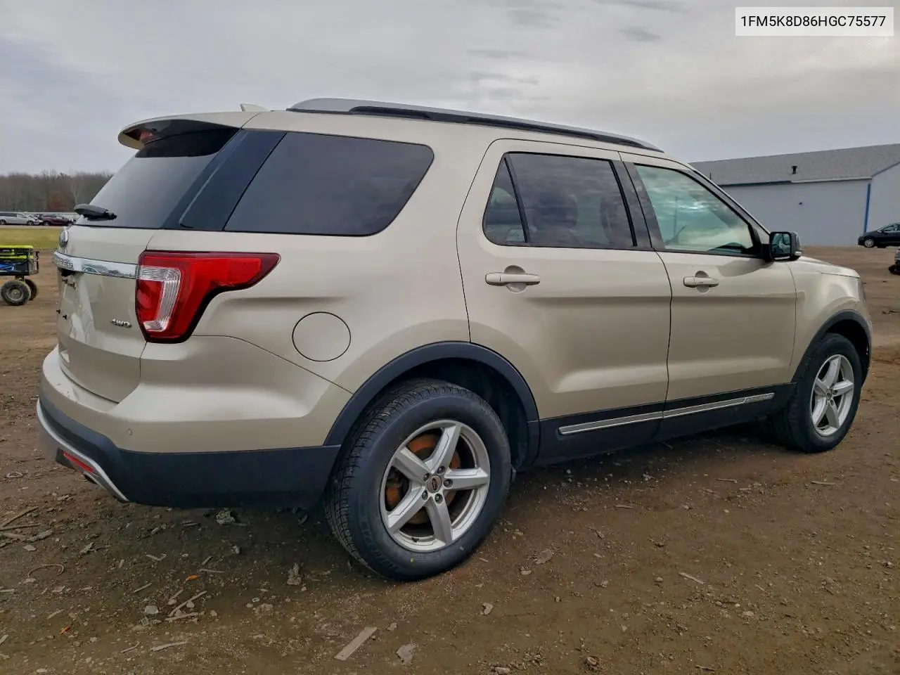 1FM5K8D86HGC75577 2017 Ford Explorer Xlt