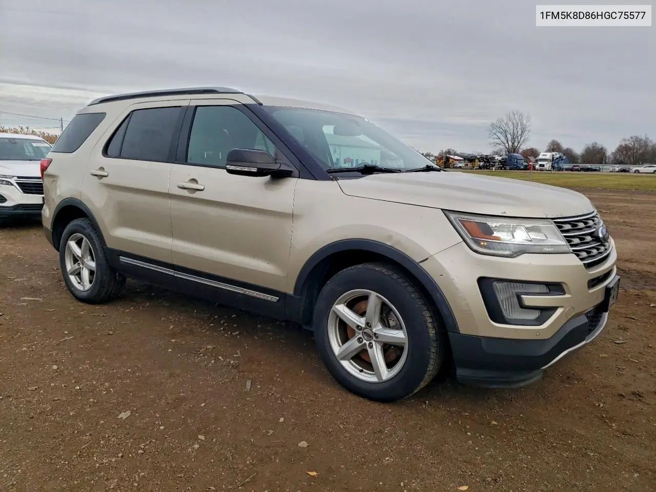 1FM5K8D86HGC75577 2017 Ford Explorer Xlt