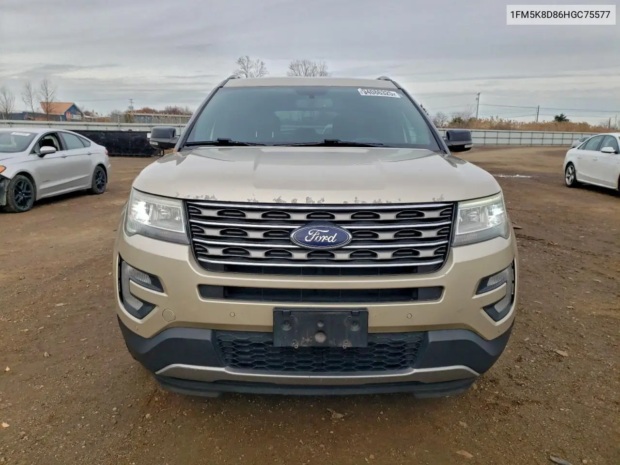 1FM5K8D86HGC75577 2017 Ford Explorer Xlt