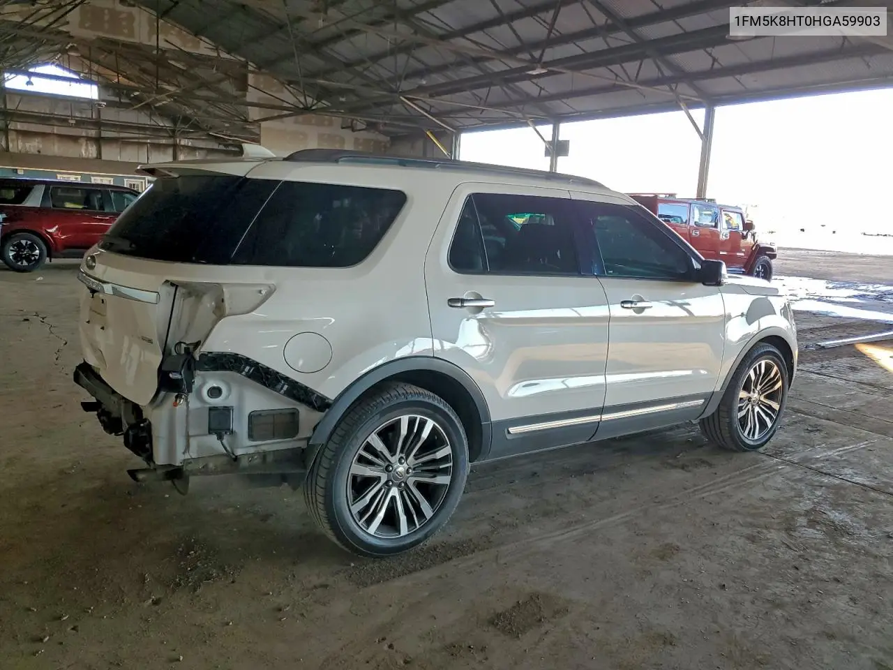 1FM5K8HT0HGA59903 2017 Ford Explorer Platinum