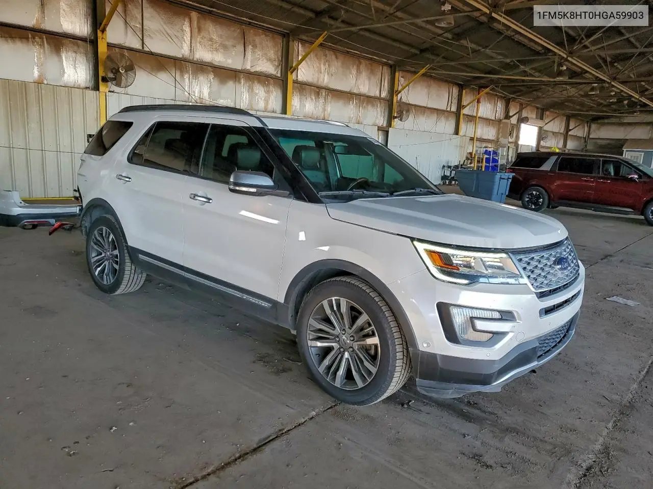 1FM5K8HT0HGA59903 2017 Ford Explorer Platinum