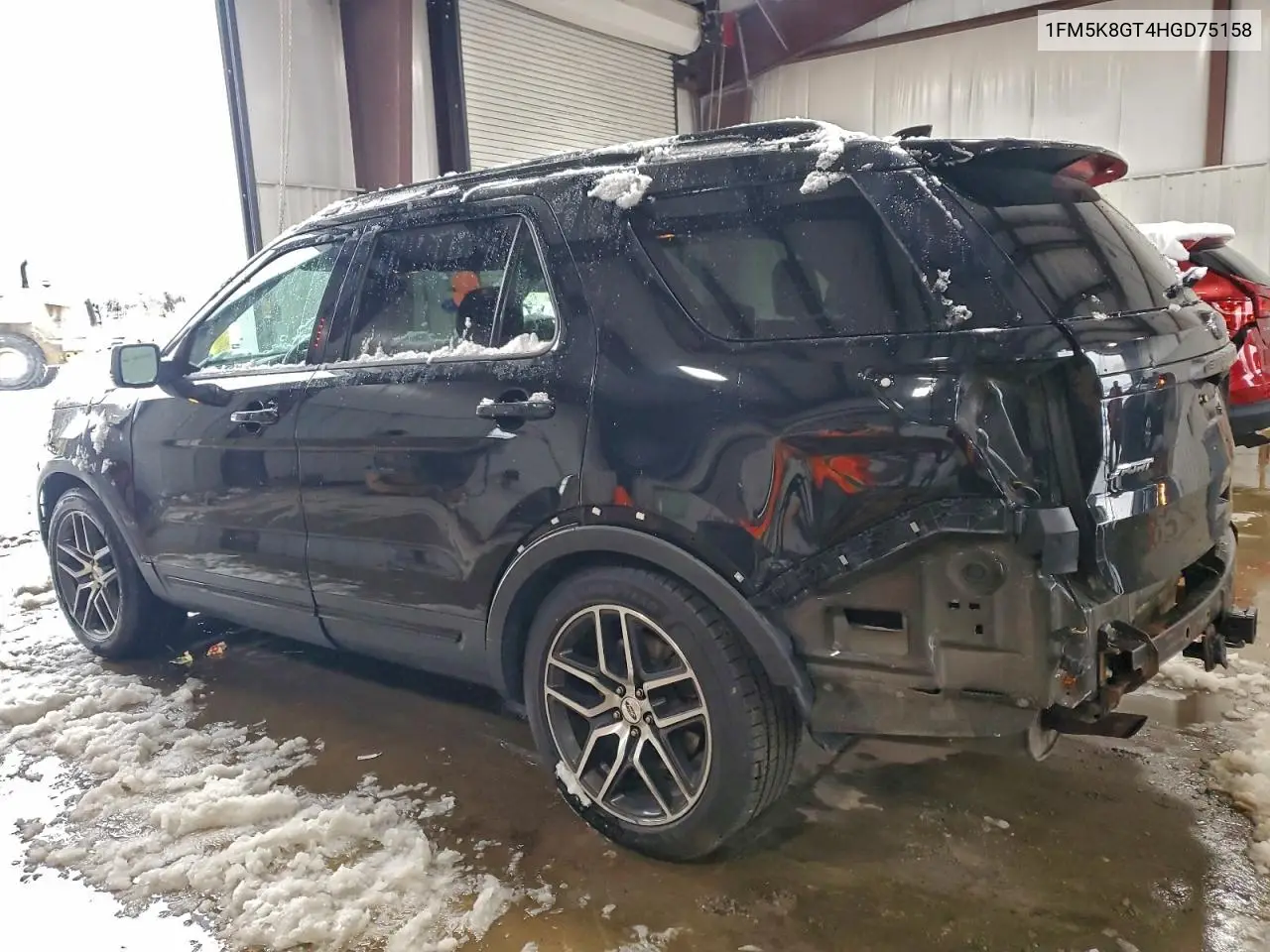 1FM5K8GT4HGD75158 2017 Ford Explorer Sport