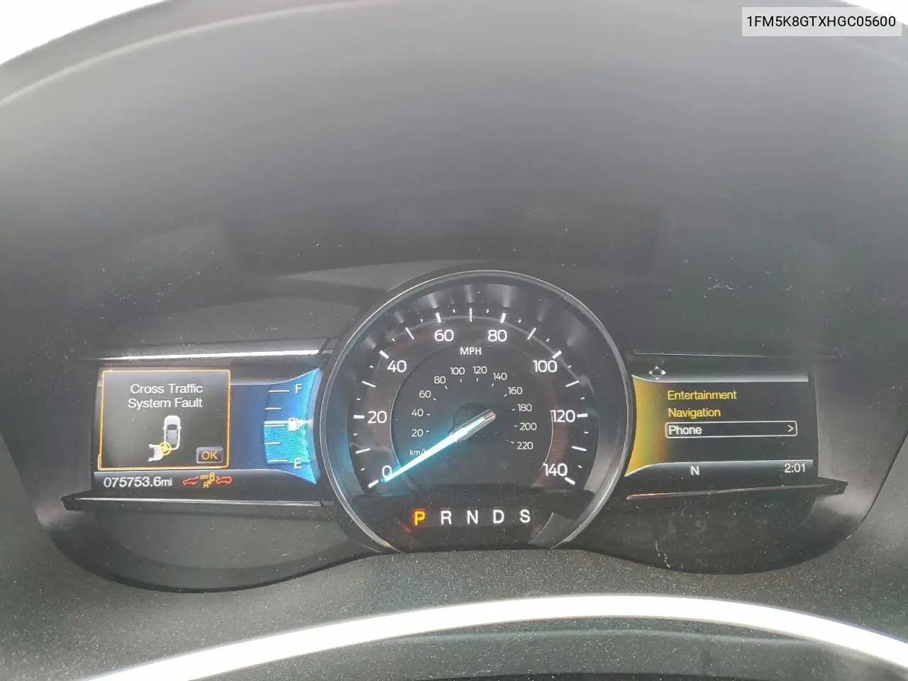 1FM5K8GTXHGC05600 2017 Ford Explorer Sport