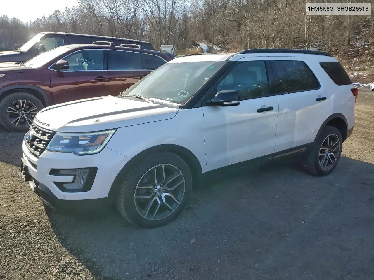1FM5K8GT3HGB26513 2017 Ford Explorer Sport