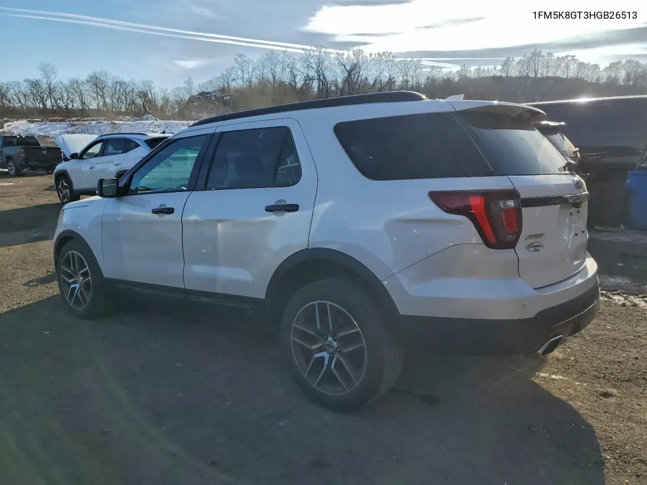 1FM5K8GT3HGB26513 2017 Ford Explorer Sport