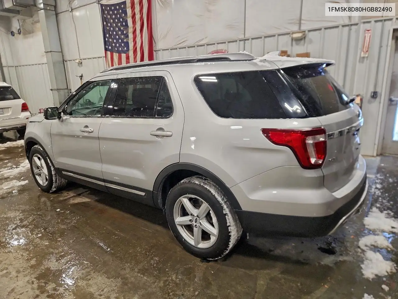 1FM5K8D80HGB82490 2017 Ford Explorer Xlt