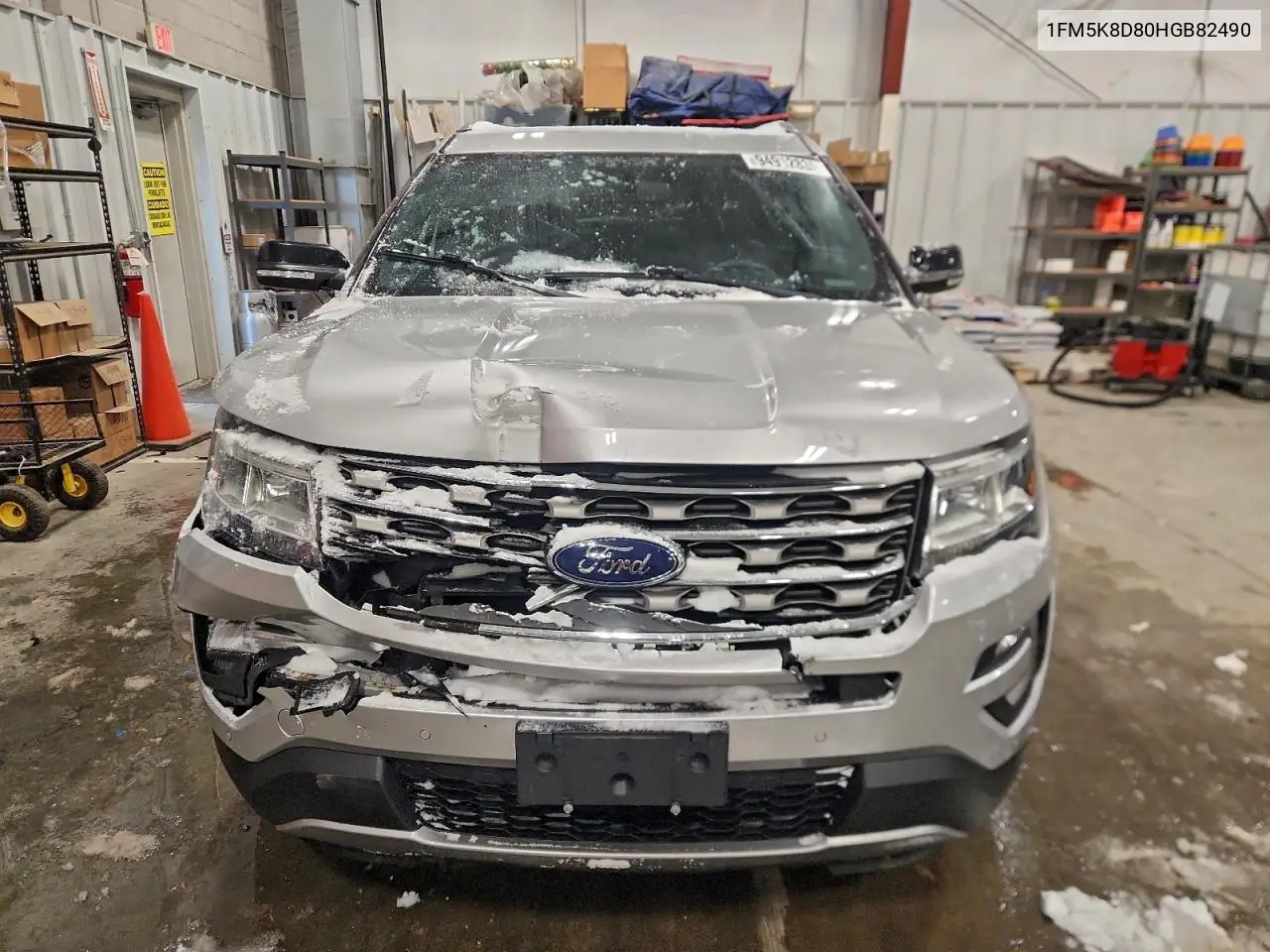 1FM5K8D80HGB82490 2017 Ford Explorer Xlt