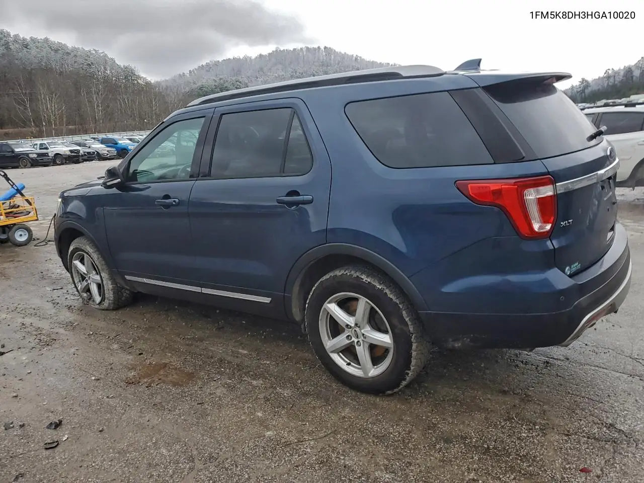1FM5K8DH3HGA10020 2017 Ford Explorer Xlt