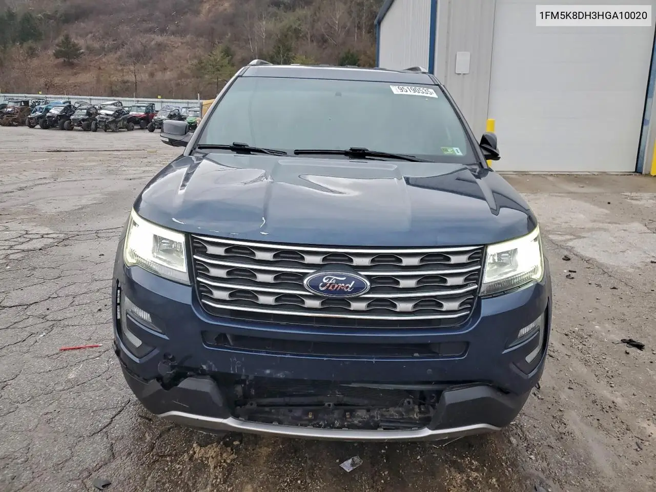 1FM5K8DH3HGA10020 2017 Ford Explorer Xlt