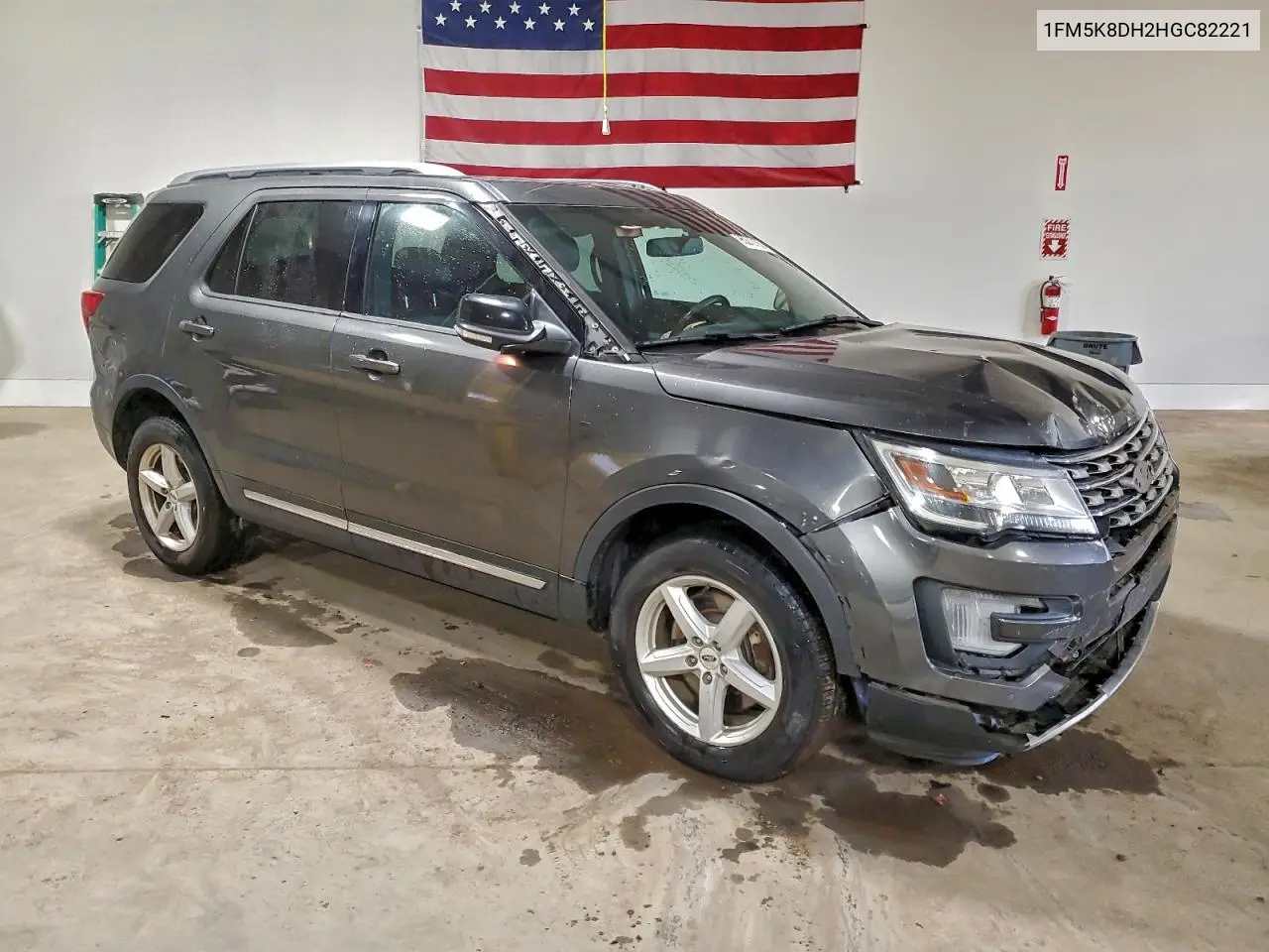 1FM5K8DH2HGC82221 2017 Ford Explorer Xlt