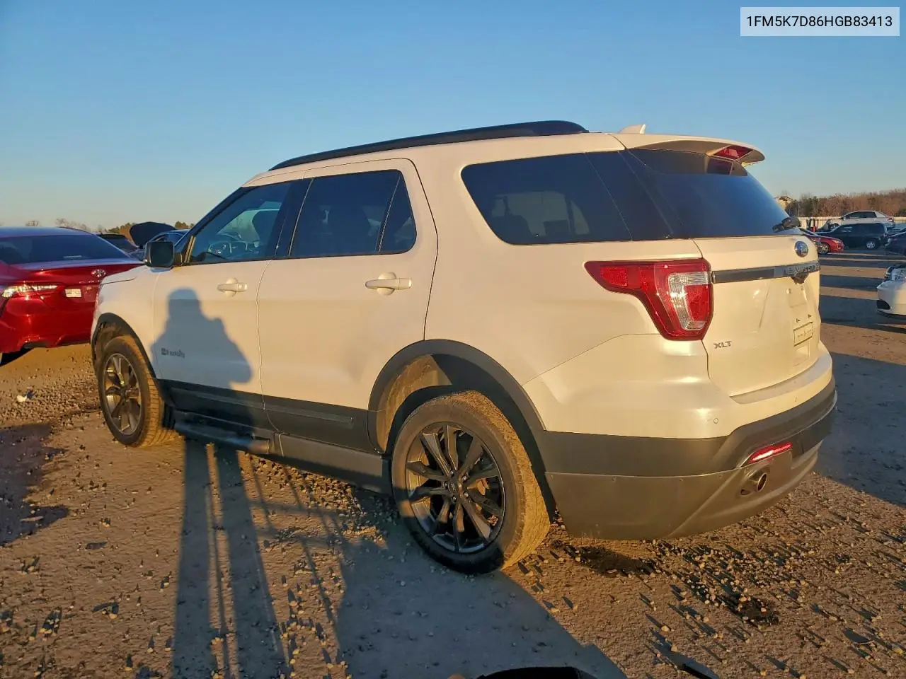 1FM5K7D86HGB83413 2017 Ford Explorer Xlt