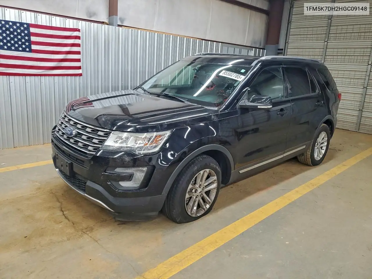 1FM5K7DH2HGC09148 2017 Ford Explorer Xlt
