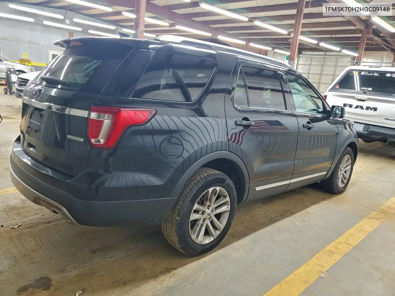 1FM5K7DH2HGC09148 2017 Ford Explorer Xlt