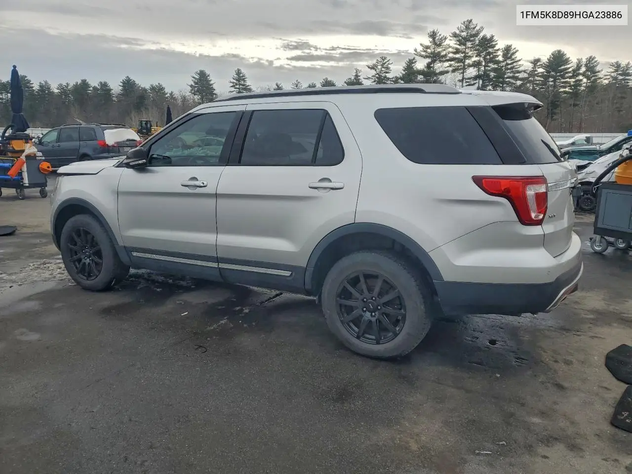 1FM5K8D89HGA23886 2017 Ford Explorer Xlt