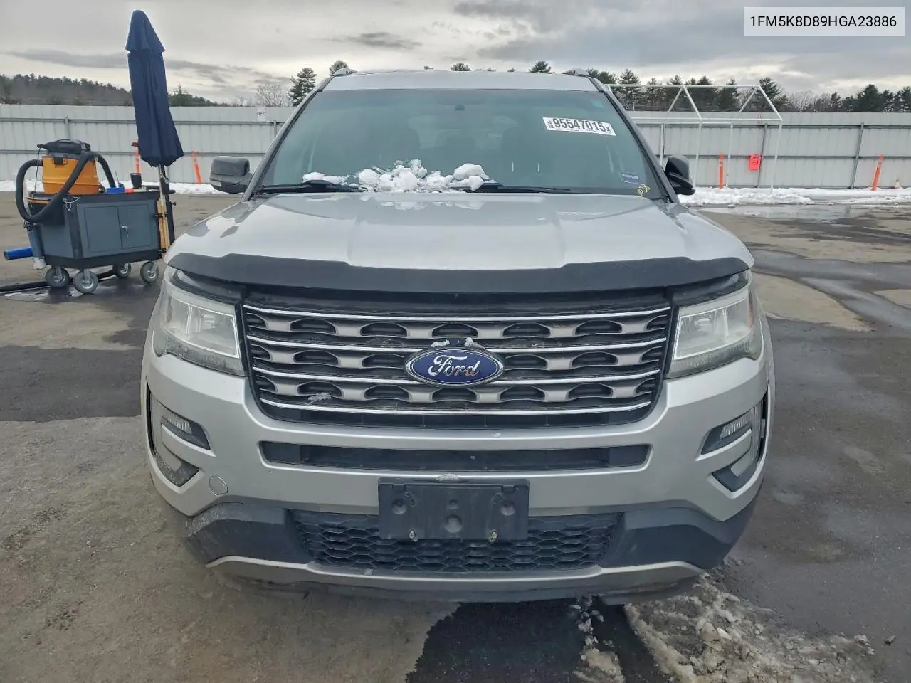 1FM5K8D89HGA23886 2017 Ford Explorer Xlt