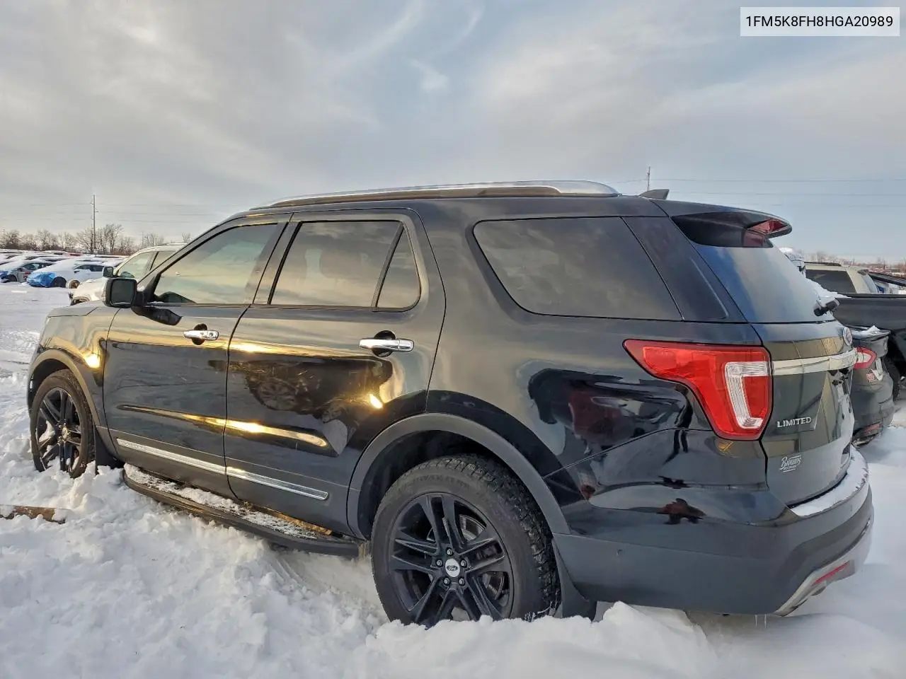 1FM5K8FH8HGA20989 2017 Ford Explorer Limited