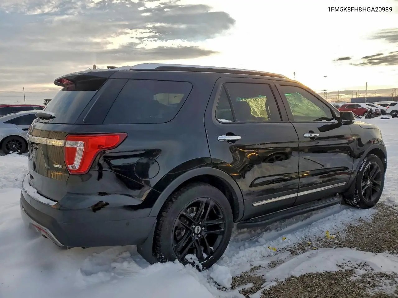 1FM5K8FH8HGA20989 2017 Ford Explorer Limited