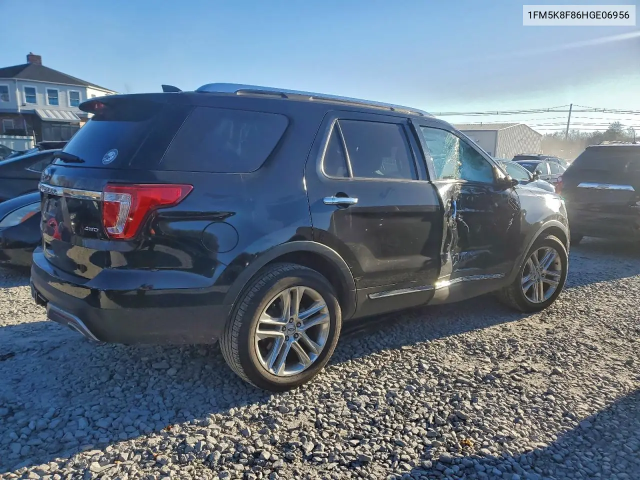 1FM5K8F86HGE06956 2017 Ford Explorer Limited