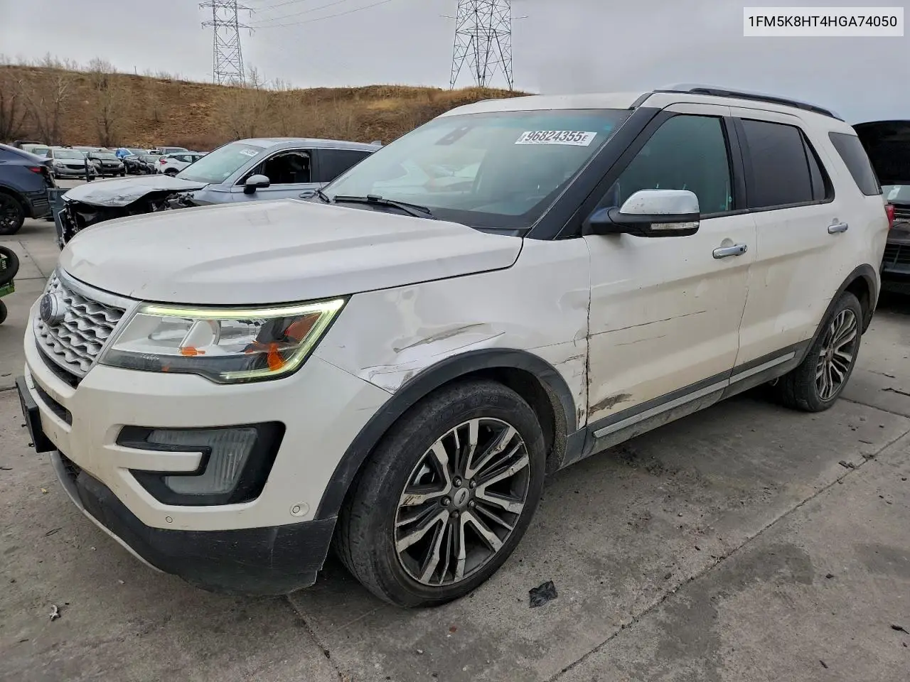 1FM5K8HT4HGA74050 2017 Ford Explorer Platinum