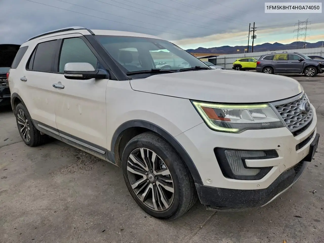 1FM5K8HT4HGA74050 2017 Ford Explorer Platinum