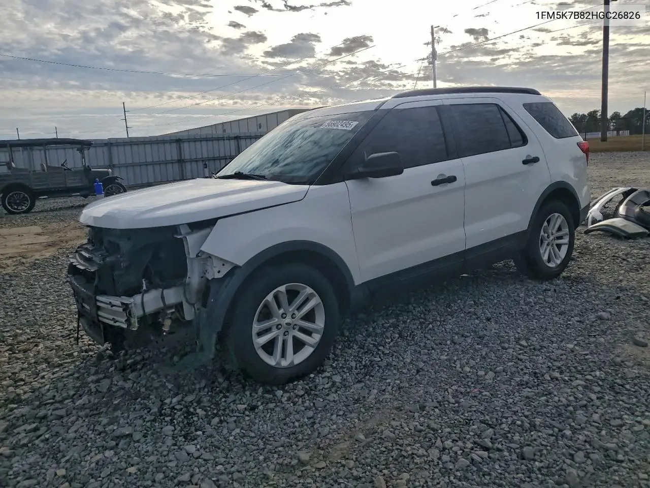 1FM5K7B82HGC26826 2017 Ford Explorer
