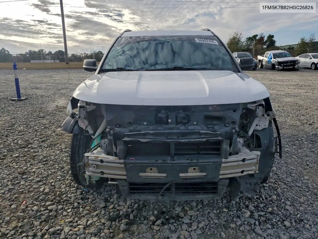 1FM5K7B82HGC26826 2017 Ford Explorer