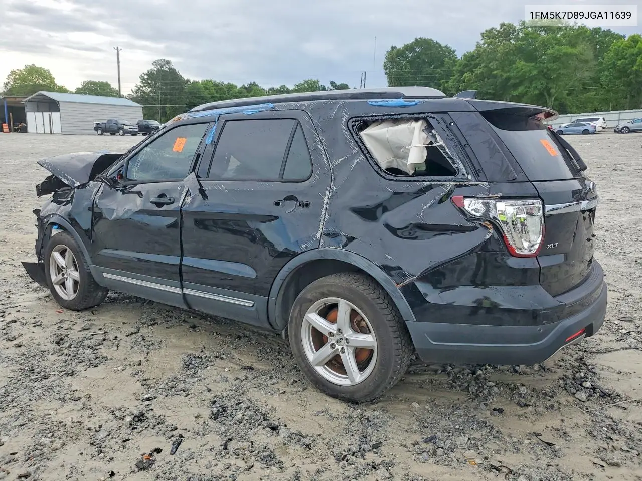 1FM5K7D89JGA11639 2018 Ford Explorer Xlt