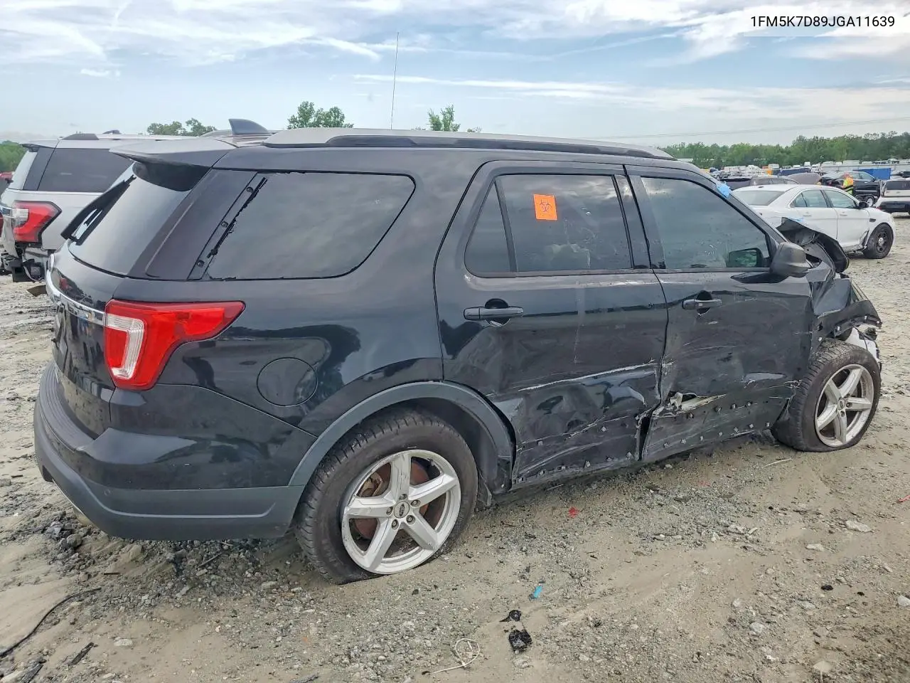 1FM5K7D89JGA11639 2018 Ford Explorer Xlt