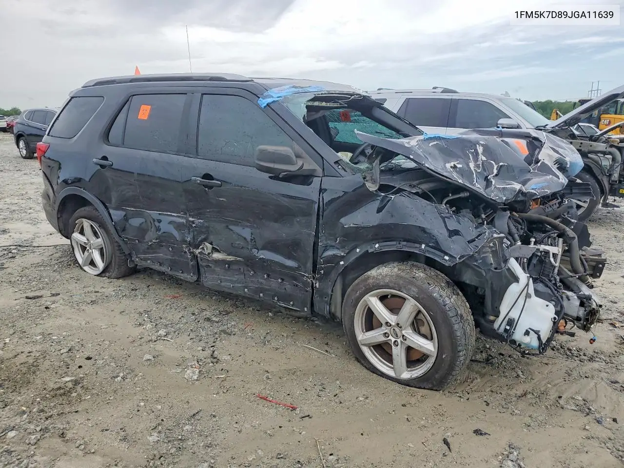 1FM5K7D89JGA11639 2018 Ford Explorer Xlt