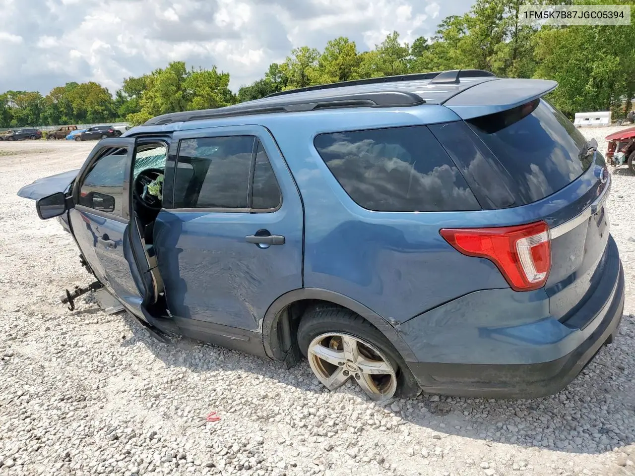 1FM5K7B87JGC05394 2018 Ford Explorer