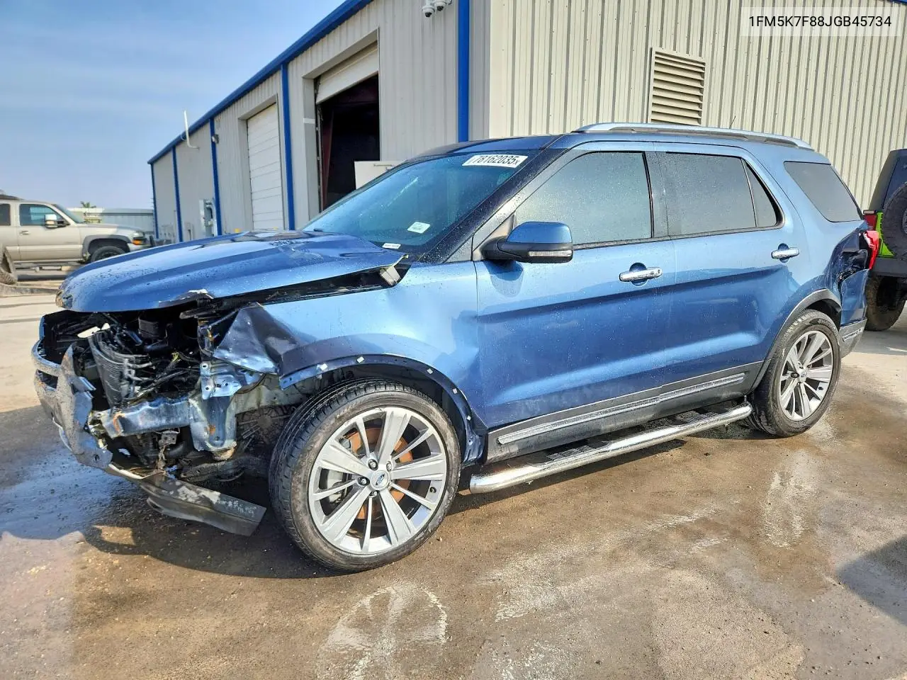 1FM5K7F88JGB45734 2018 Ford Explorer Limited