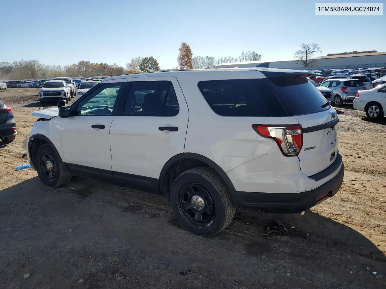 1FM5K8AR4JGC74074 2018 Ford Explorer Police Interceptor