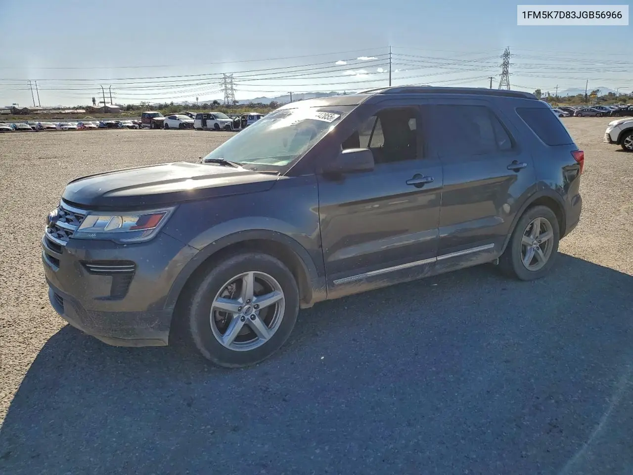 1FM5K7D83JGB56966 2018 Ford Explorer Xlt