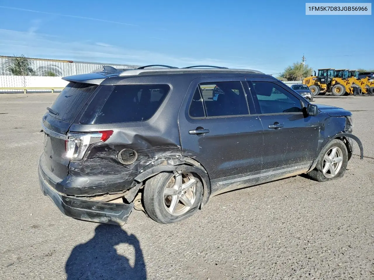 1FM5K7D83JGB56966 2018 Ford Explorer Xlt