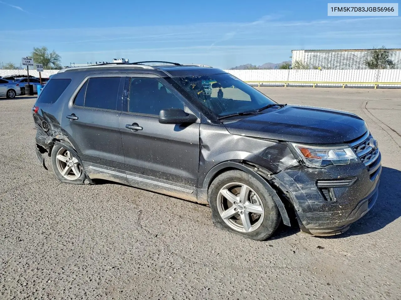 1FM5K7D83JGB56966 2018 Ford Explorer Xlt