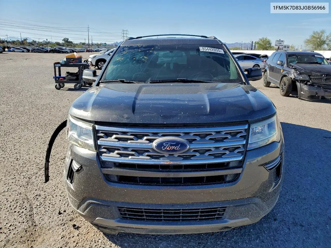 1FM5K7D83JGB56966 2018 Ford Explorer Xlt