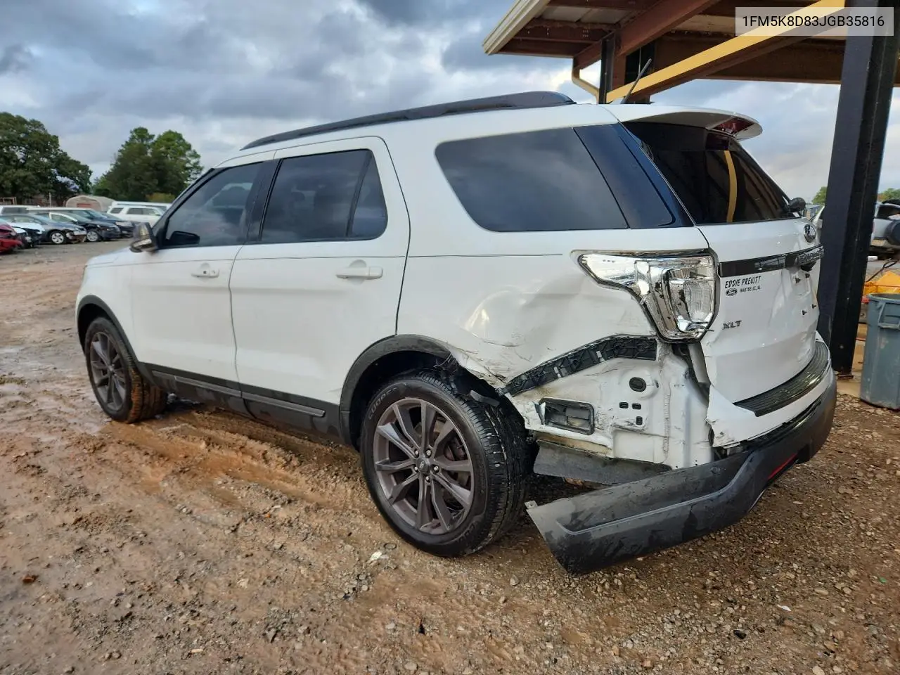 1FM5K8D83JGB35816 2018 Ford Explorer Xlt