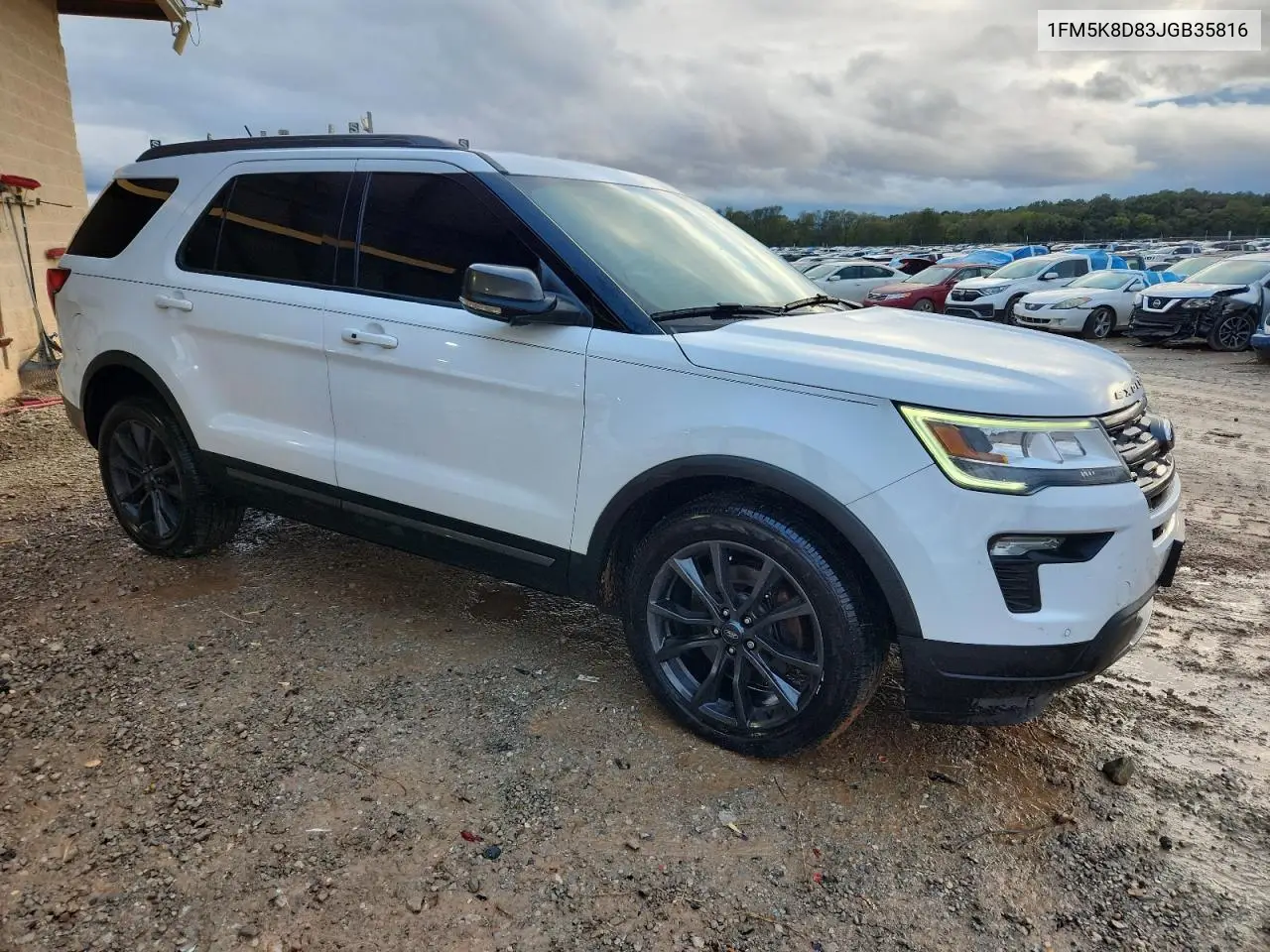 1FM5K8D83JGB35816 2018 Ford Explorer Xlt