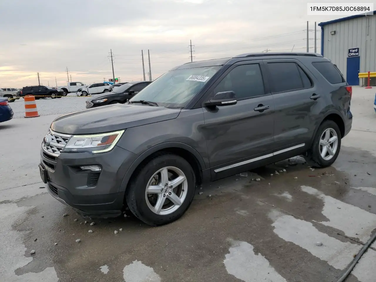 1FM5K7D85JGC68894 2018 Ford Explorer Xlt
