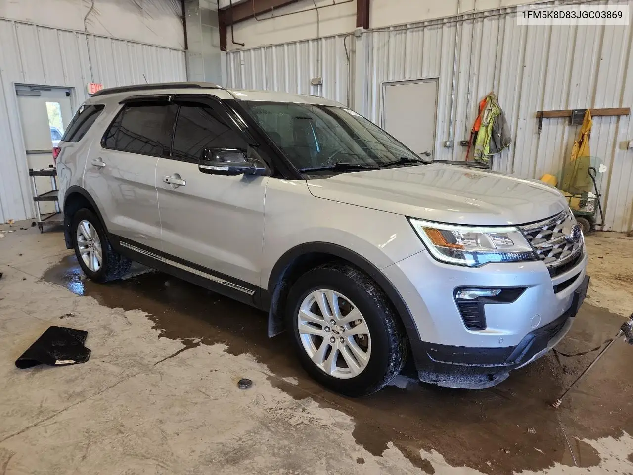 1FM5K8D83JGC03869 2018 Ford Explorer Xlt