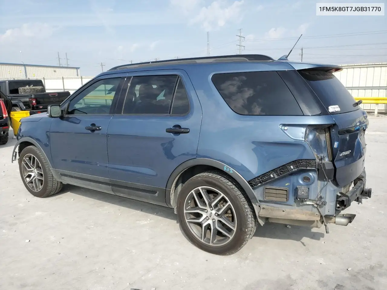 1FM5K8GT7JGB31770 2018 Ford Explorer Sport