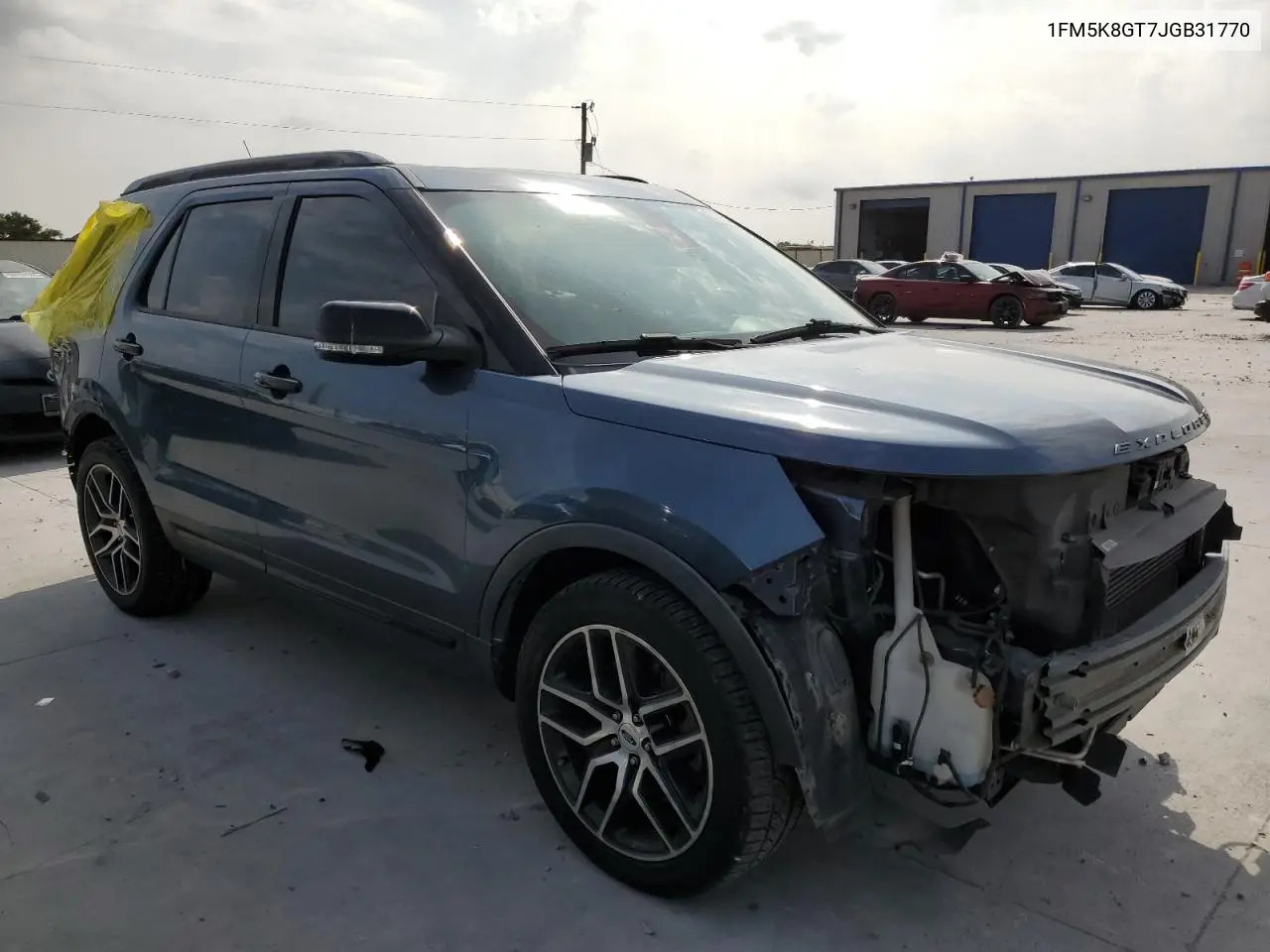 1FM5K8GT7JGB31770 2018 Ford Explorer Sport