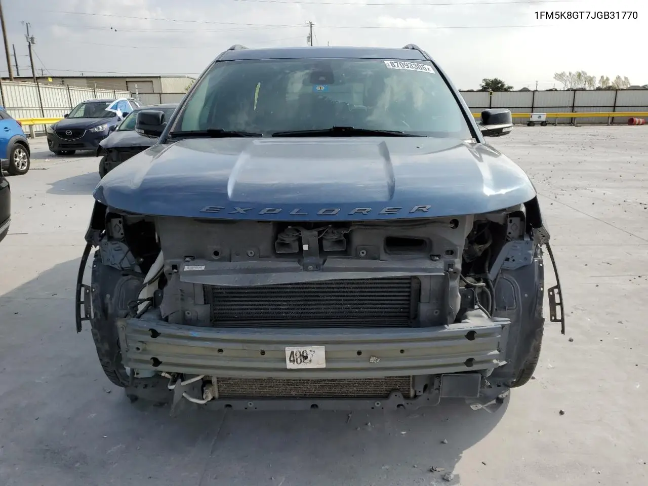 1FM5K8GT7JGB31770 2018 Ford Explorer Sport