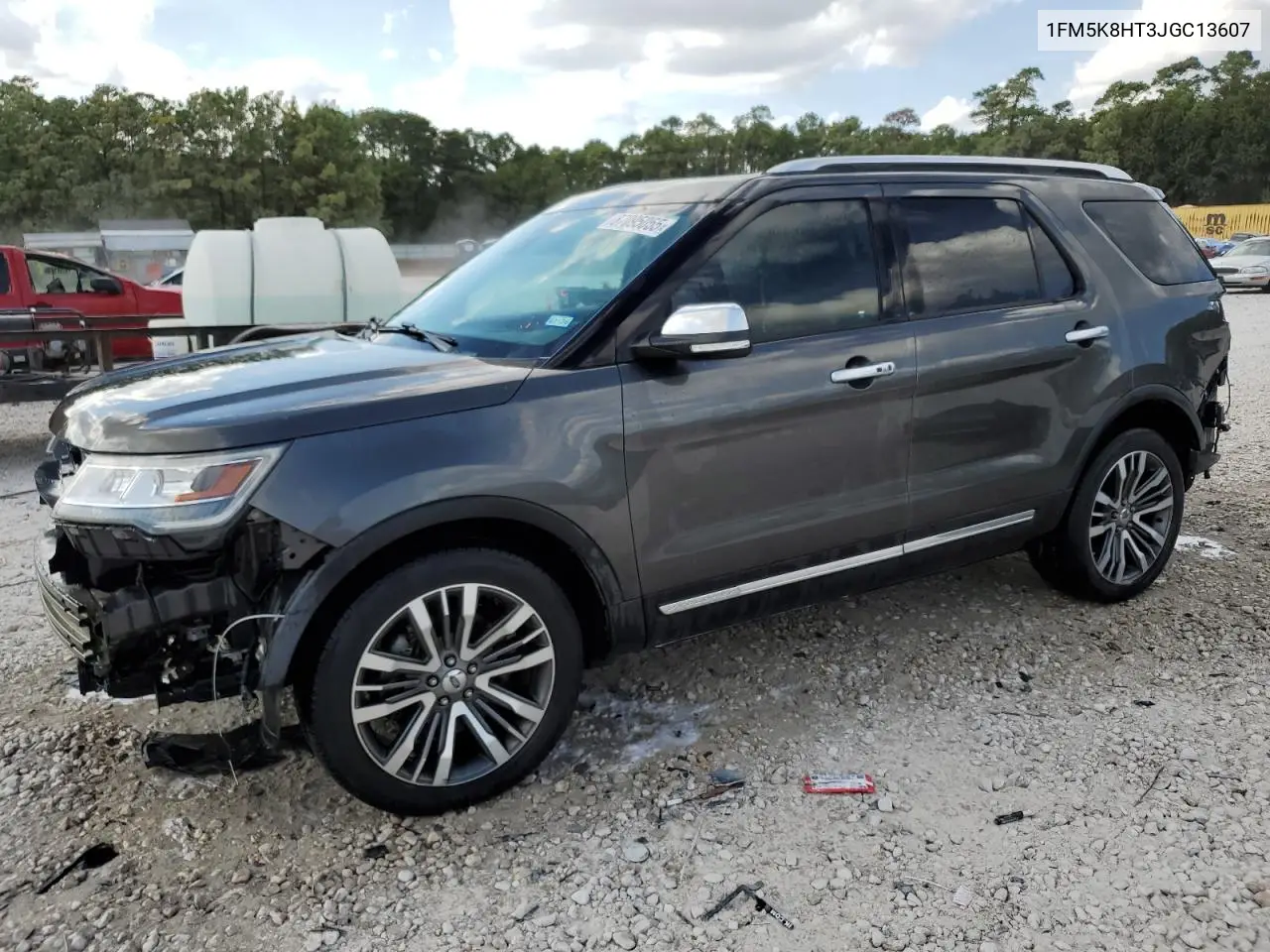 1FM5K8HT3JGC13607 2018 Ford Explorer Platinum