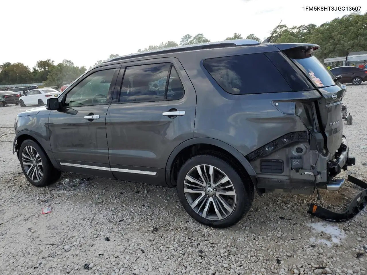 1FM5K8HT3JGC13607 2018 Ford Explorer Platinum