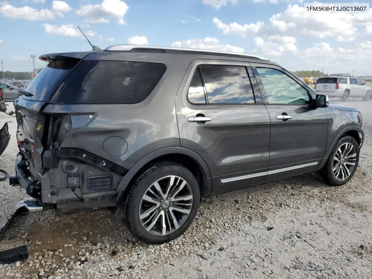 1FM5K8HT3JGC13607 2018 Ford Explorer Platinum