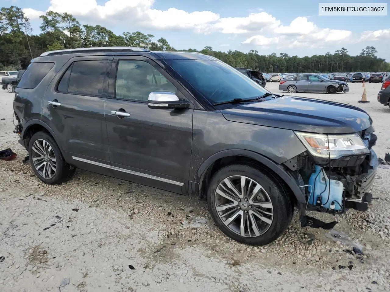 1FM5K8HT3JGC13607 2018 Ford Explorer Platinum
