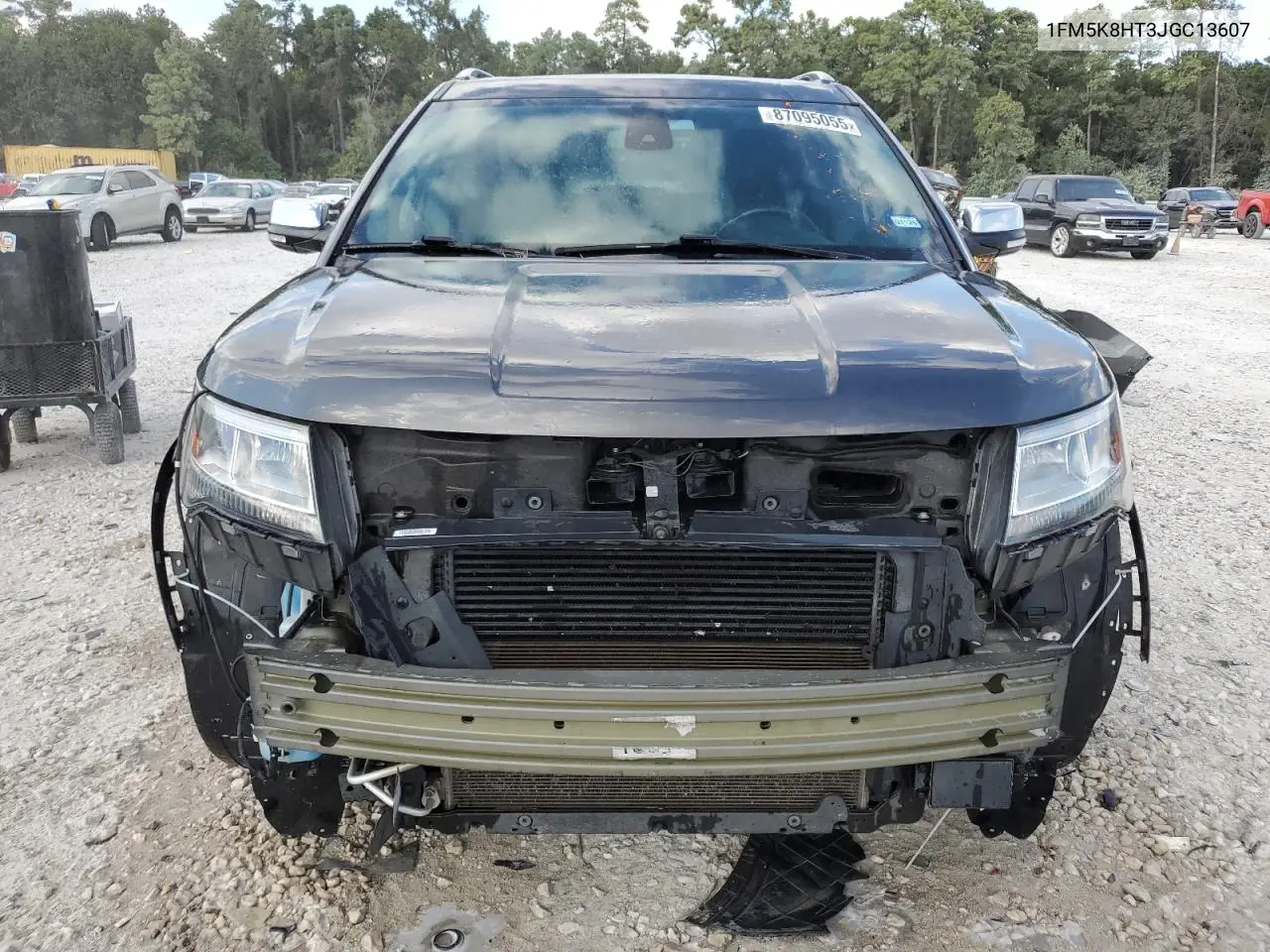 1FM5K8HT3JGC13607 2018 Ford Explorer Platinum