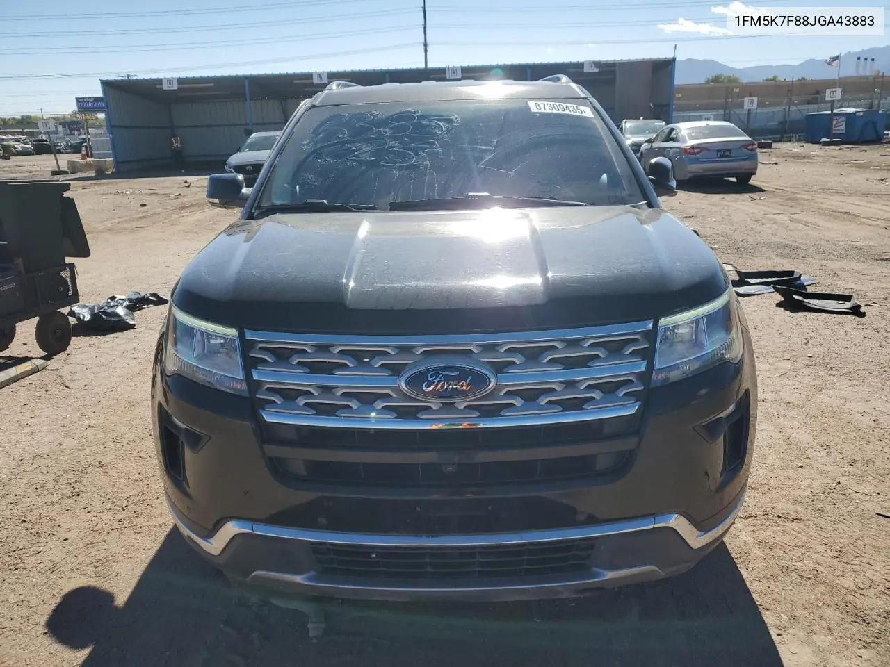 1FM5K7F88JGA43883 2018 Ford Explorer Limited
