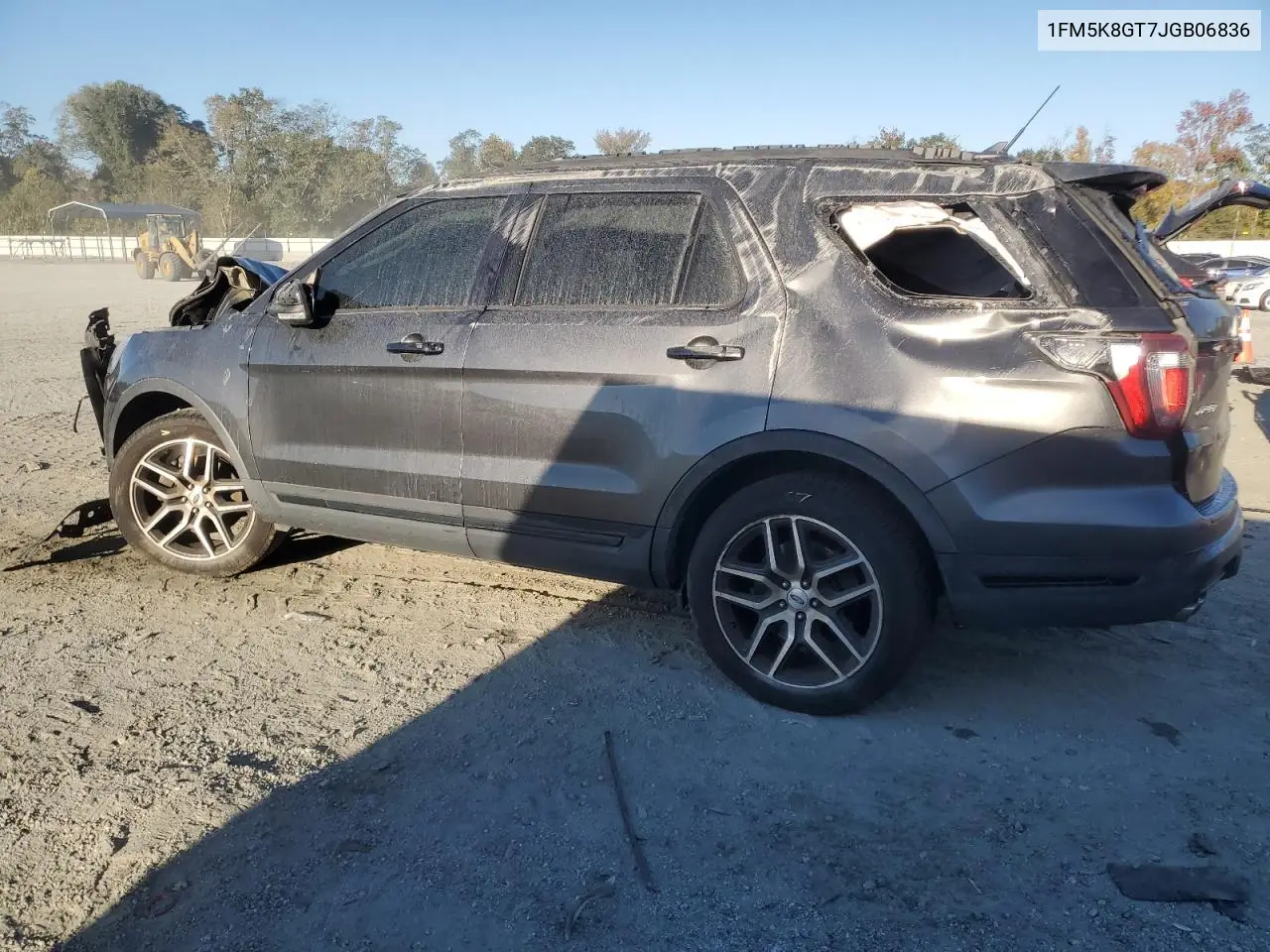 1FM5K8GT7JGB06836 2018 Ford Explorer Sport